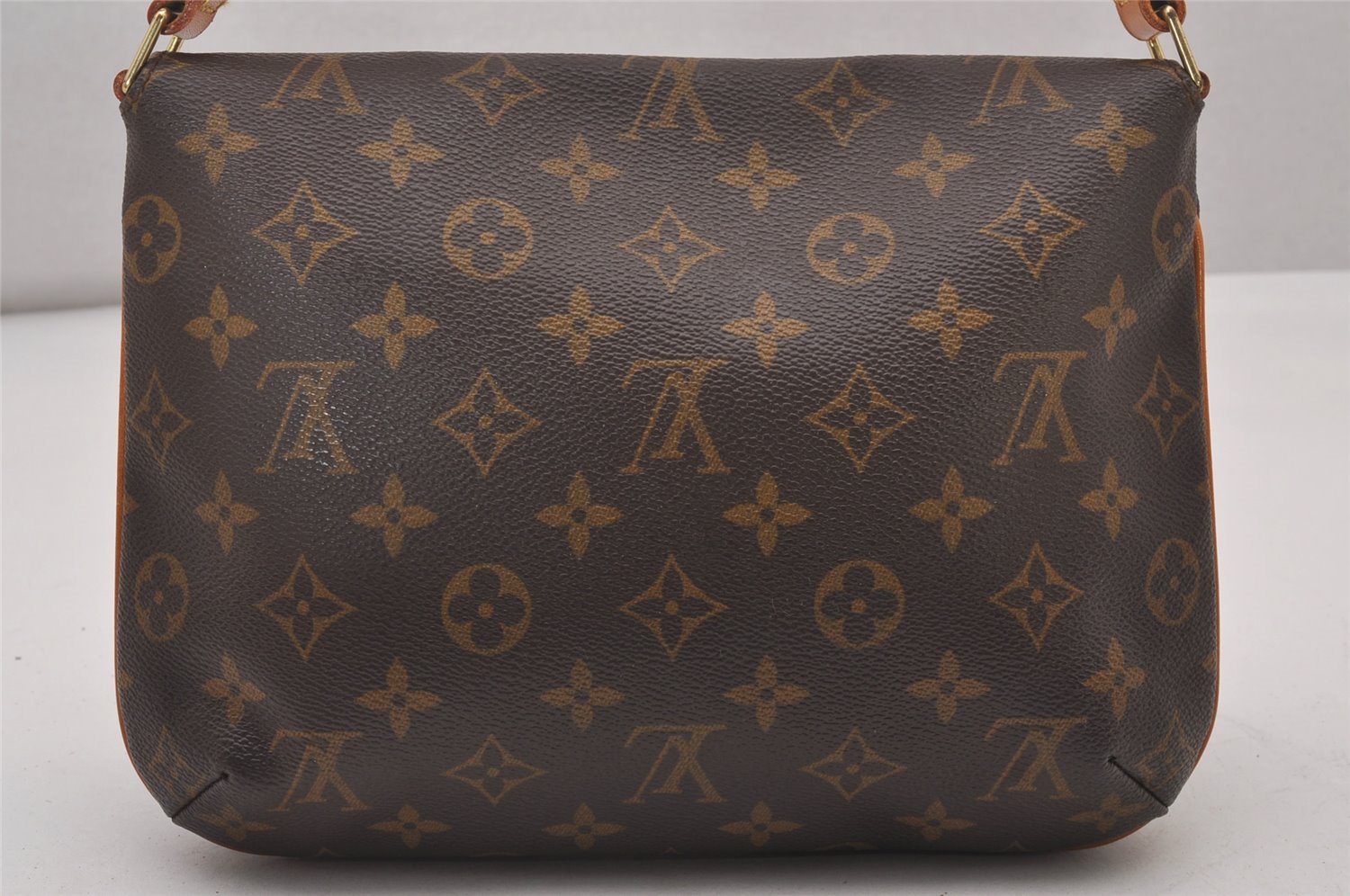 Authentic Louis Vuitton Monogram Musette Tango Shoulder Bag M51257 LV 5560I
