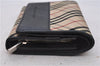Authentic BURBERRY Nova Check Bifold Wallet Purse Nylon Leather Beige Box 5561E