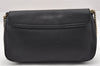 Authentic GUCCI SOHO Chain Shoulder Cross Body Bag Leather 536224 Black 5561I