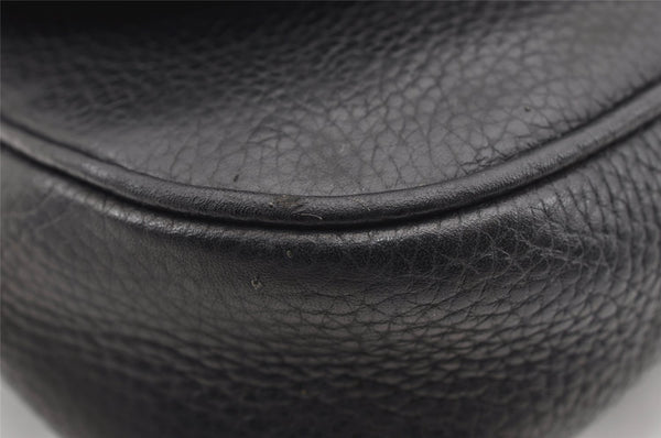 Authentic GUCCI SOHO Chain Shoulder Cross Body Bag Leather 536224 Black 5561I