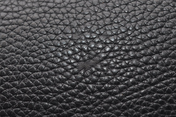 Authentic GUCCI SOHO Chain Shoulder Cross Body Bag Leather 536224 Black 5561I