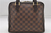 Authentic Louis Vuitton Damier Brera Hand Bag N51150 LV 5563D
