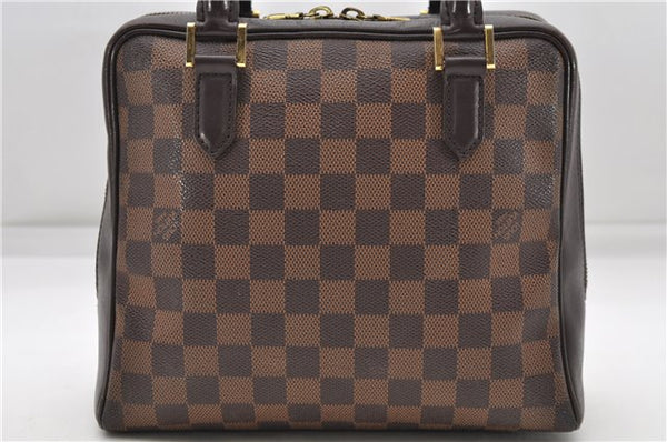 Authentic Louis Vuitton Damier Brera Hand Bag N51150 LV 5563D