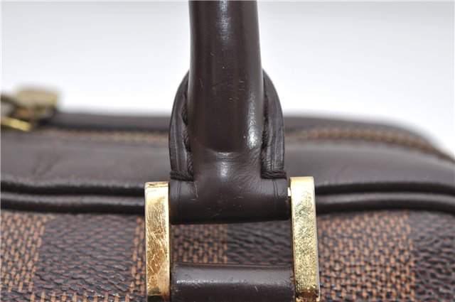 Authentic Louis Vuitton Damier Brera Hand Bag N51150 LV 5563D