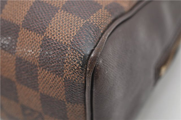 Authentic Louis Vuitton Damier Brera Hand Bag N51150 LV 5563D