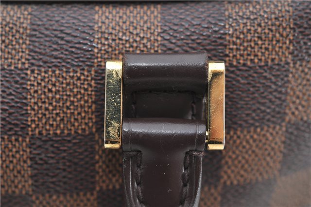 Authentic Louis Vuitton Damier Brera Hand Bag N51150 LV 5563D