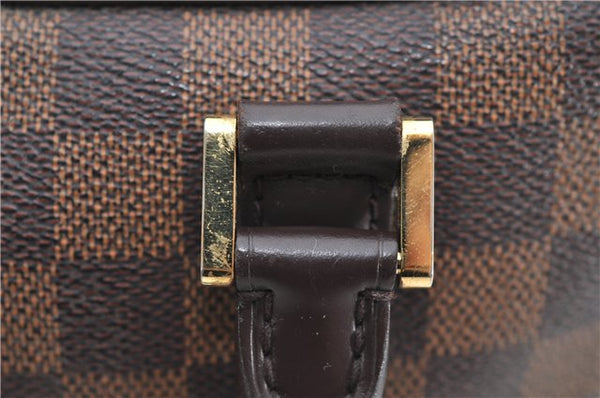 Authentic Louis Vuitton Damier Brera Hand Bag N51150 LV 5563D