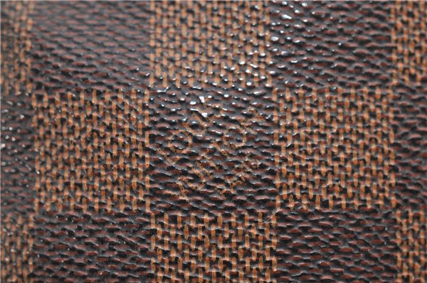 Authentic Louis Vuitton Damier Brera Hand Bag N51150 LV 5563D