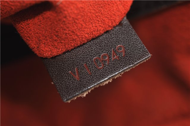 Authentic Louis Vuitton Damier Brera Hand Bag N51150 LV 5563D