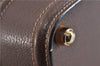 Authentic GUCCI Vintage 2Way Shoulder Doctors Bag Leather Brown 5565C