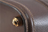 Authentic GUCCI Vintage 2Way Shoulder Doctors Bag Leather Brown 5565C