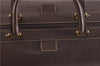 Authentic GUCCI Vintage 2Way Shoulder Doctors Bag Leather Brown 5565C