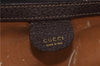 Authentic GUCCI Vintage 2Way Shoulder Doctors Bag Leather Brown 5565C