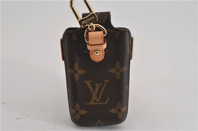 Authentic Louis Vuitton Monogram Etui TelePhone International PM M63064 LV 5565F