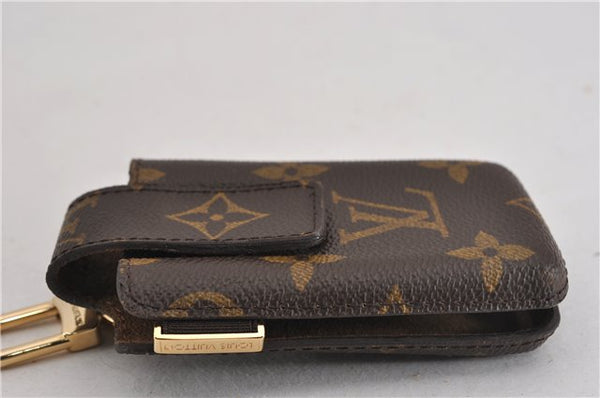 Authentic Louis Vuitton Monogram Etui TelePhone International PM M63064 LV 5565F