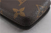 Authentic Louis Vuitton Monogram Etui TelePhone International PM M63064 LV 5565F