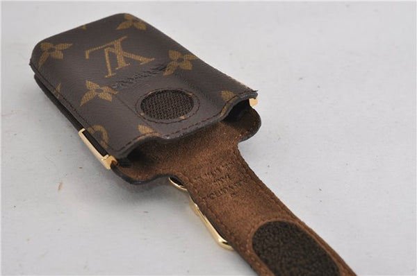 Authentic Louis Vuitton Monogram Etui TelePhone International PM M63064 LV 5565F