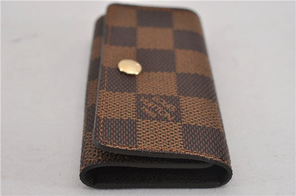 Authentic Louis Vuitton Damier Multicles 4 Key Case Holder N62631 LV Box 5566F
