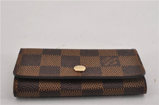 Authentic Louis Vuitton Damier Multicles 4 Key Case Holder N62631 LV Box 5566F