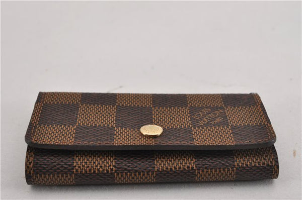 Authentic Louis Vuitton Damier Multicles 4 Key Case Holder N62631 LV Box 5566F