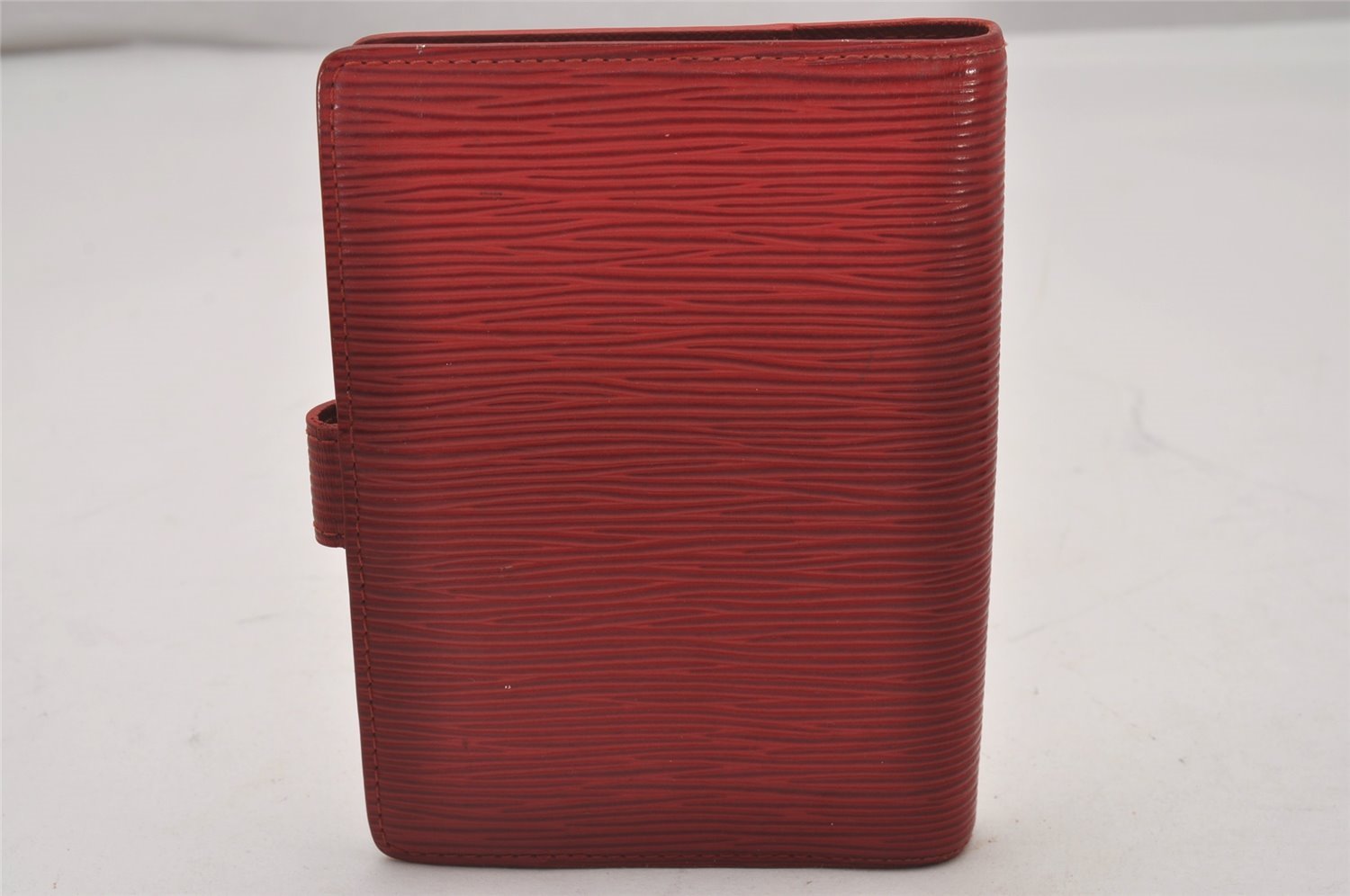 Authentic Louis Vuitton Epi Agenda PM Notebook Cover Red R20057 LV 5570I