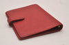 Authentic Louis Vuitton Epi Agenda PM Notebook Cover Red R20057 LV 5570I