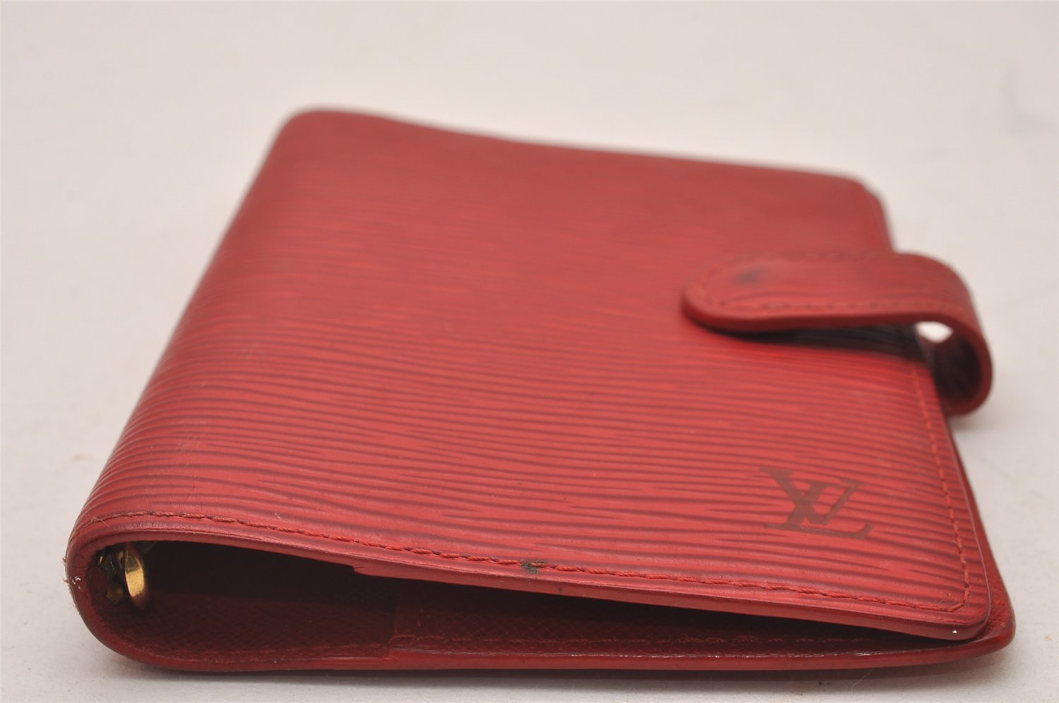Authentic Louis Vuitton Epi Agenda PM Notebook Cover Red R20057 LV 5570I