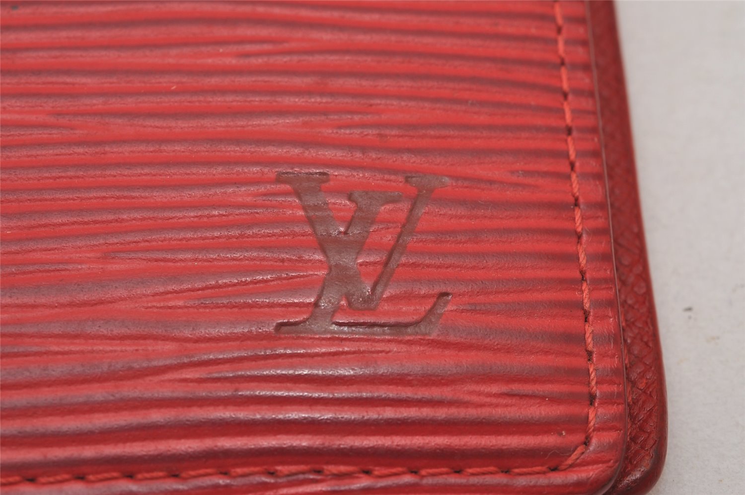Authentic Louis Vuitton Epi Agenda PM Notebook Cover Red R20057 LV 5570I