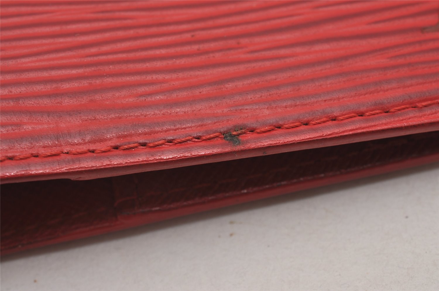 Authentic Louis Vuitton Epi Agenda PM Notebook Cover Red R20057 LV 5570I