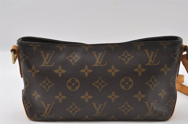 Authentic Louis Vuitton Monogram Trotteur Shoulder Cross Bag M51240 Junk 5572I