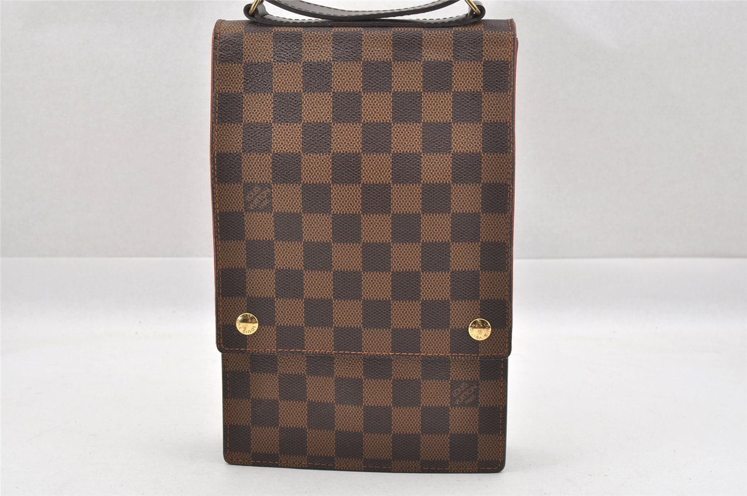 Authentic Louis Vuitton Damier Portobello Shoulder Cross Bag N45271 LV 5573I