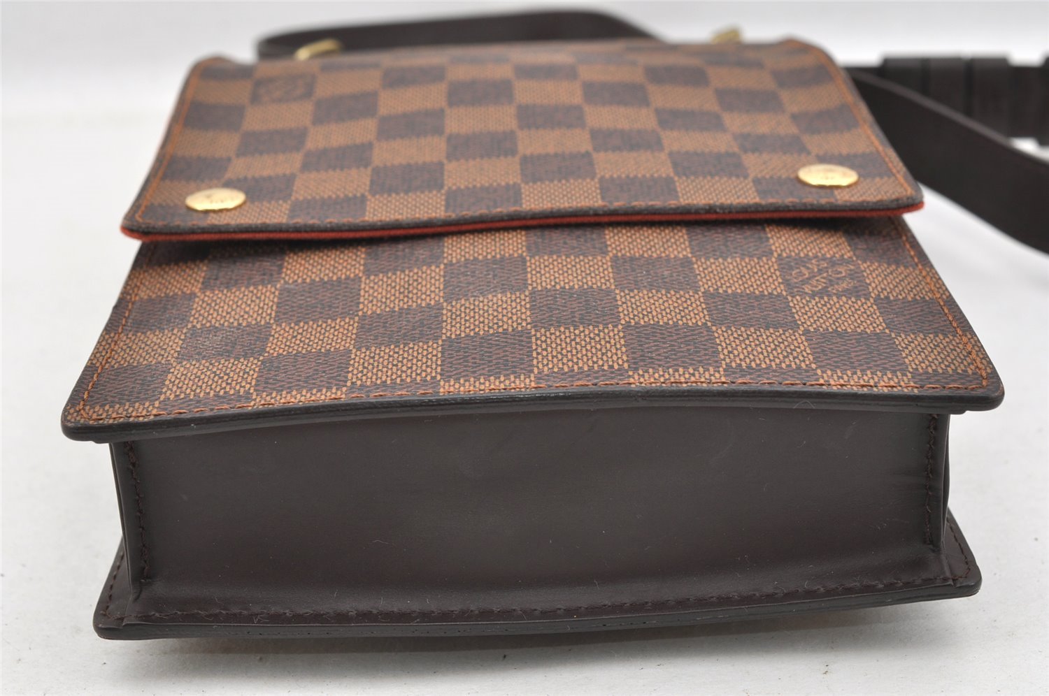 Authentic Louis Vuitton Damier Portobello Shoulder Cross Bag N45271 LV 5573I