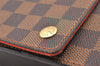 Authentic Louis Vuitton Damier Portobello Shoulder Cross Bag N45271 LV 5573I