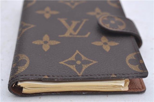Authentic Louis Vuitton Monogram Agenda Mini Day Planner Cover R20007 LV 5574D