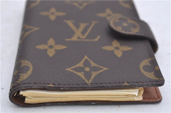 Authentic Louis Vuitton Monogram Agenda Mini Day Planner Cover R20007 LV 5574D