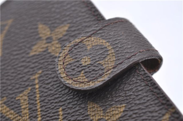 Authentic Louis Vuitton Monogram Agenda Mini Day Planner Cover R20007 LV 5574D