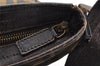 Authentic FENDI Zucca Shoulder Cross Body Bag Nylon Leather Brown Black 5574I