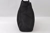 Authentic PRADA Vintage Nylon Tessuto Plastic Hand Bag Purse Black 5575I