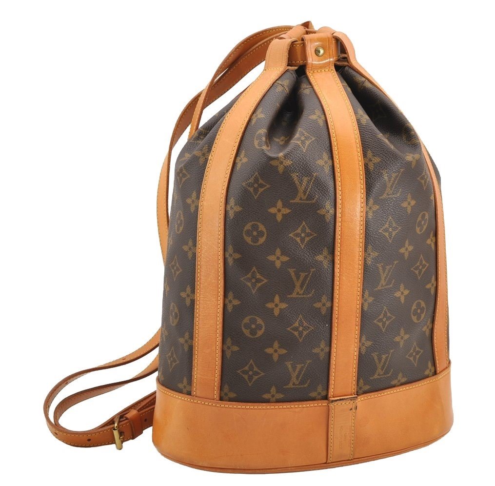 Authentic Louis Vuitton Monogram Randonnee PM Shoulder Bag M42243 LV 5576I