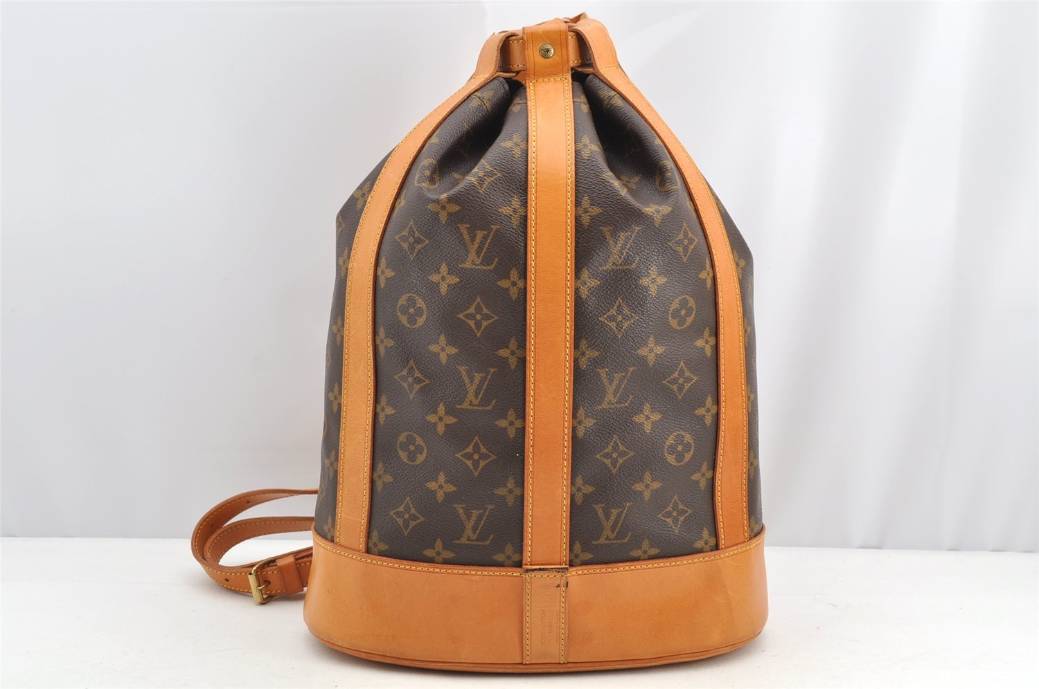 Authentic Louis Vuitton Monogram Randonnee PM Shoulder Bag M42243 LV 5576I