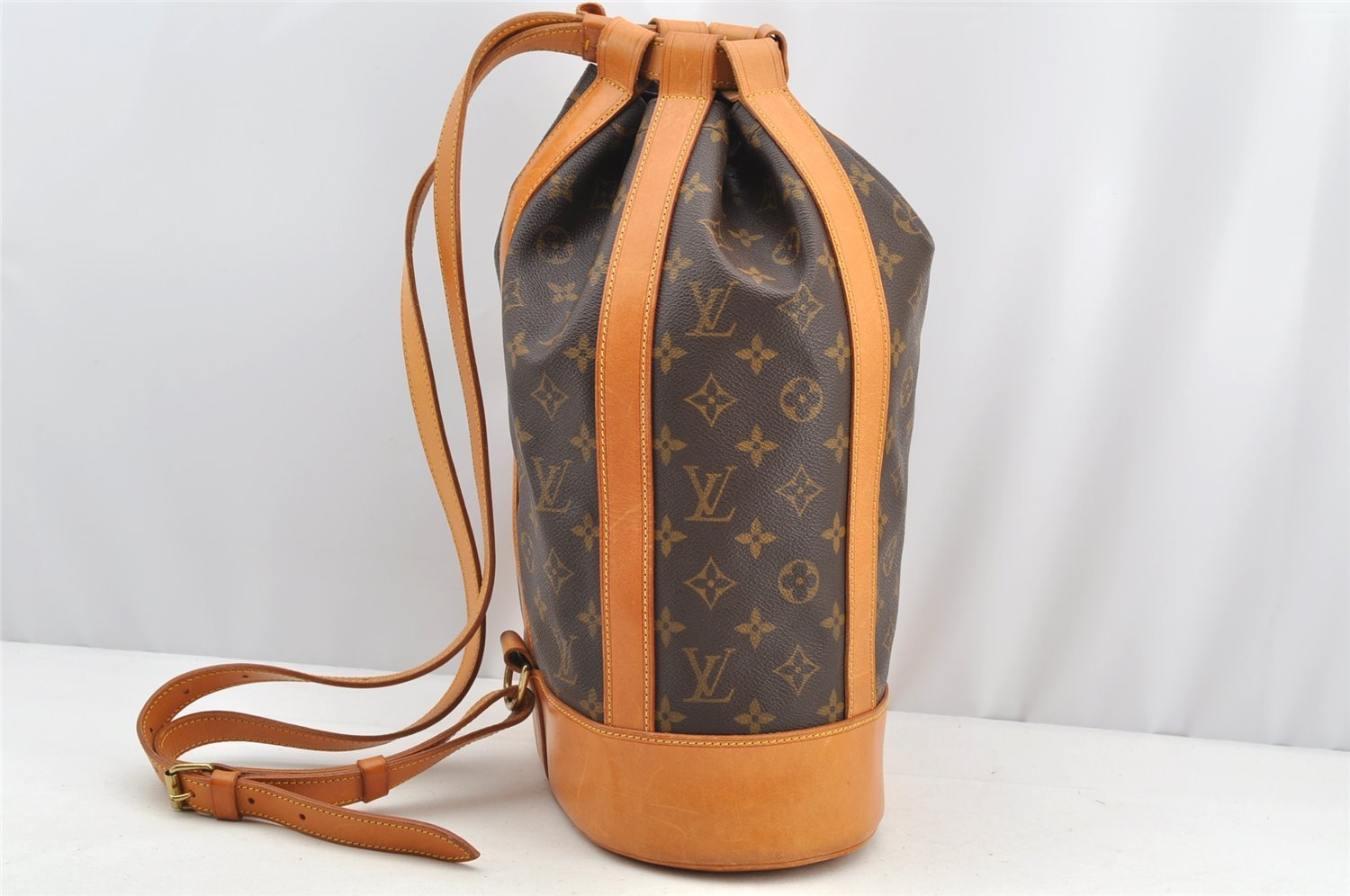 Authentic Louis Vuitton Monogram Randonnee PM Shoulder Bag M42243 LV 5576I