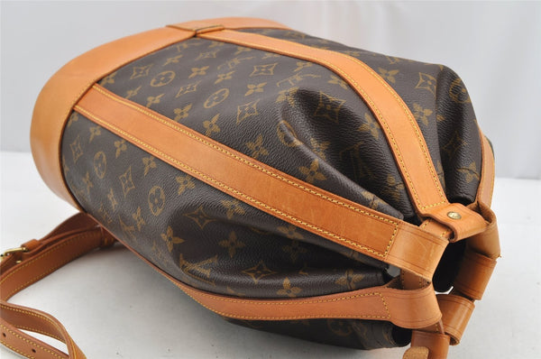 Authentic Louis Vuitton Monogram Randonnee PM Shoulder Bag M42243 LV 5576I