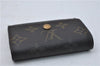 Authentic Louis Vuitton Monogram Porte Monnaie Plat Coin Case M61930 LV 5578D