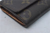 Authentic Louis Vuitton Monogram Porte Monnaie Plat Coin Case M61930 LV 5578D