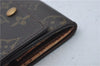 Authentic Louis Vuitton Monogram Porte Monnaie Plat Coin Case M61930 LV 5578D