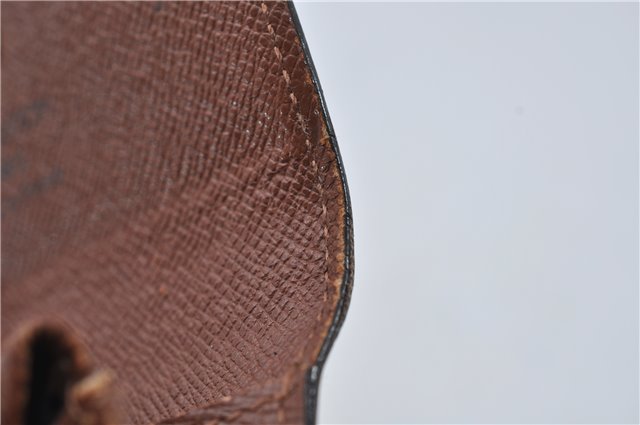 Authentic Louis Vuitton Monogram Porte Monnaie Plat Coin Case M61930 LV 5578D