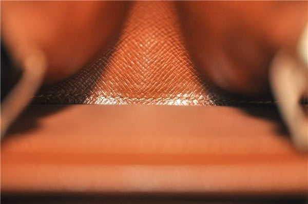 Authentic Louis Vuitton Monogram Porte Monnaie Plat Coin Case M61930 LV 5578D