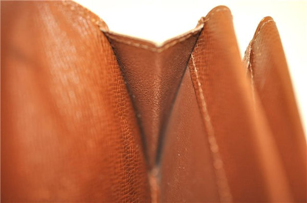 Authentic Louis Vuitton Monogram Porte Monnaie Plat Coin Case M61930 LV 5578D