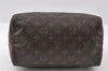 Authentic Louis Vuitton Monogram Speedy 25 Boston Hand Bag M41528 LV 5578I