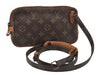 Auth Louis Vuitton Monogram Marly Bandouliere Shoulder Bag M51828 LV Junk 5579I